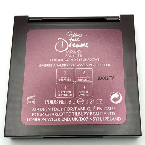 Pillow Talk Dreams Charlotte Tilbury LUXURY PALETTE eye shadow quad NEW BOX - Picture 4 of 8